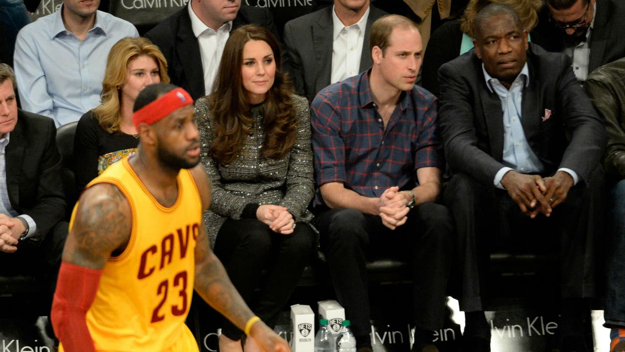 LeBron, Cavaliers roll in front of royal audience